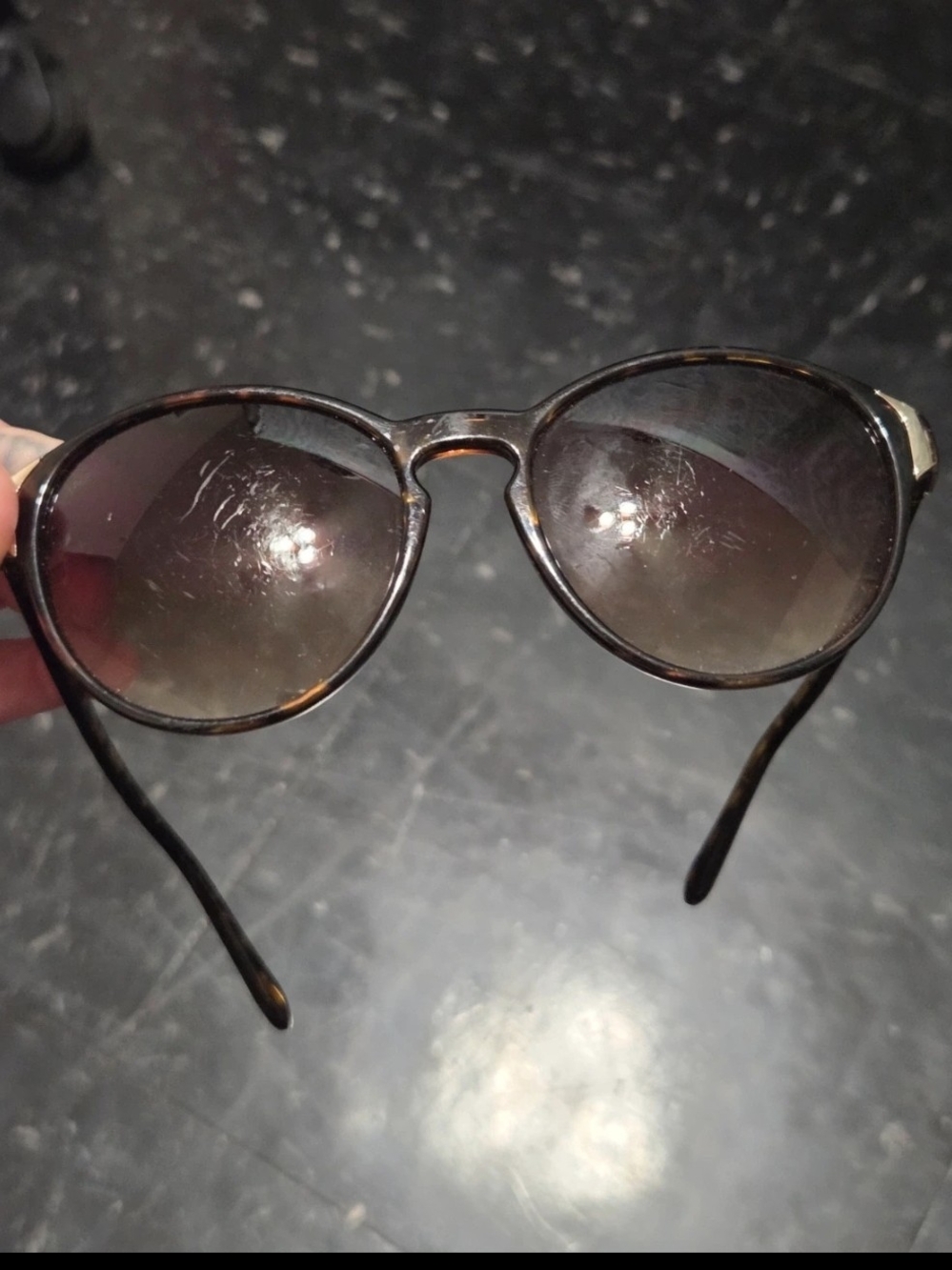 Women's Tortoiseshell Round Sunglasses - Brown Lenses